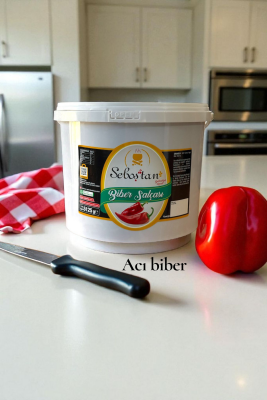 ACI BİBER SALÇASI (5 KG ) - Seboş'tan