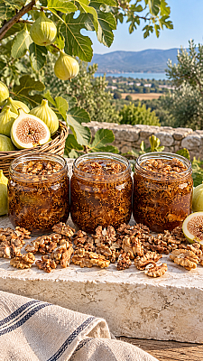 CEVİZLİ İNCİR REÇELİ 3'LÜ PAKET - Seboş'tan