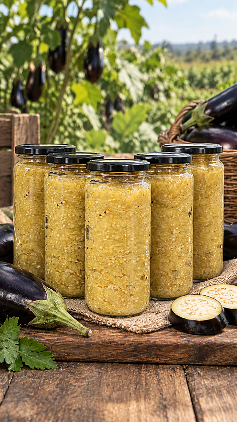 KÖZLENMİŞ PATLICAN KONSERVESİ 5'Lİ PAKET - 1