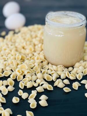 YUMURTALI MİDYE MAKARNA 1 KG - Seboş'tan